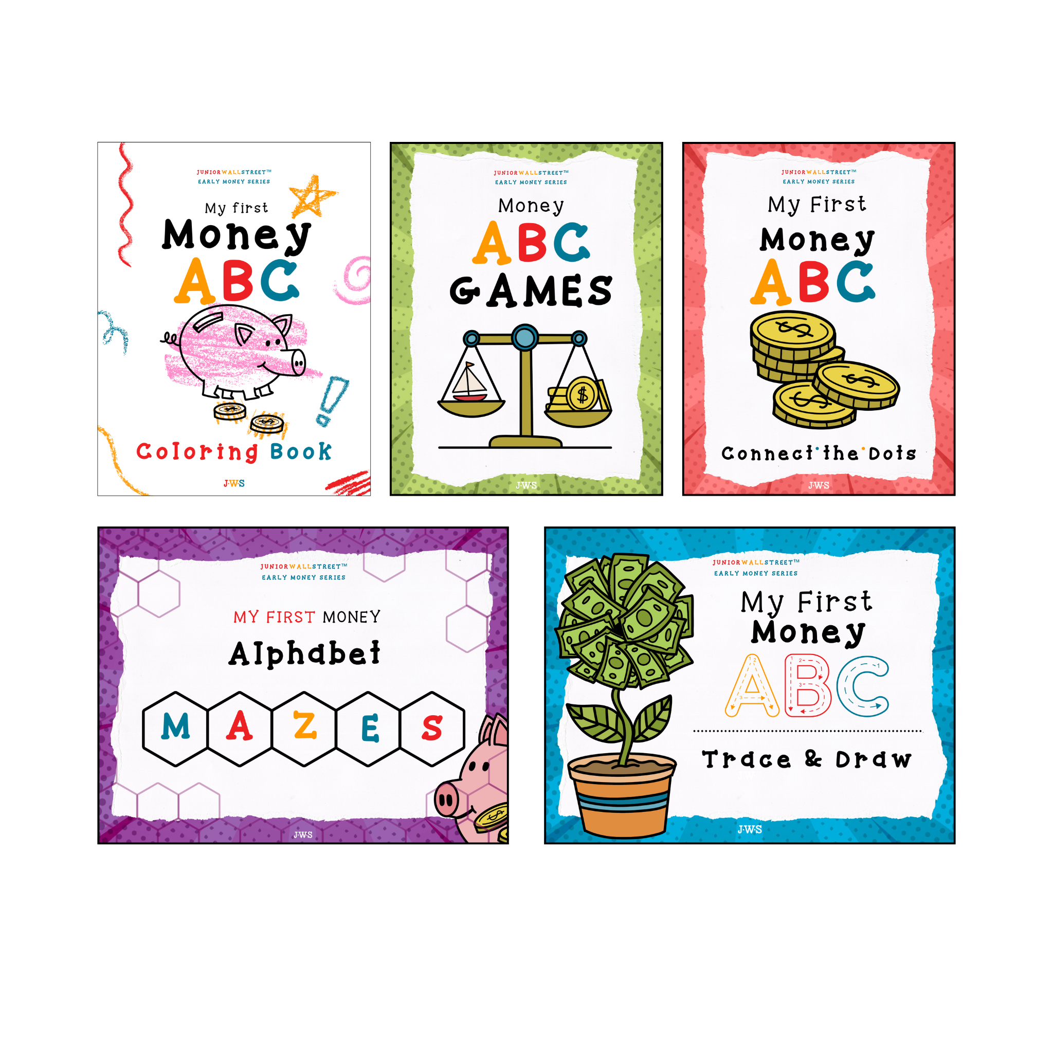 ABC's of Money - Early Money Activity Book Bundle