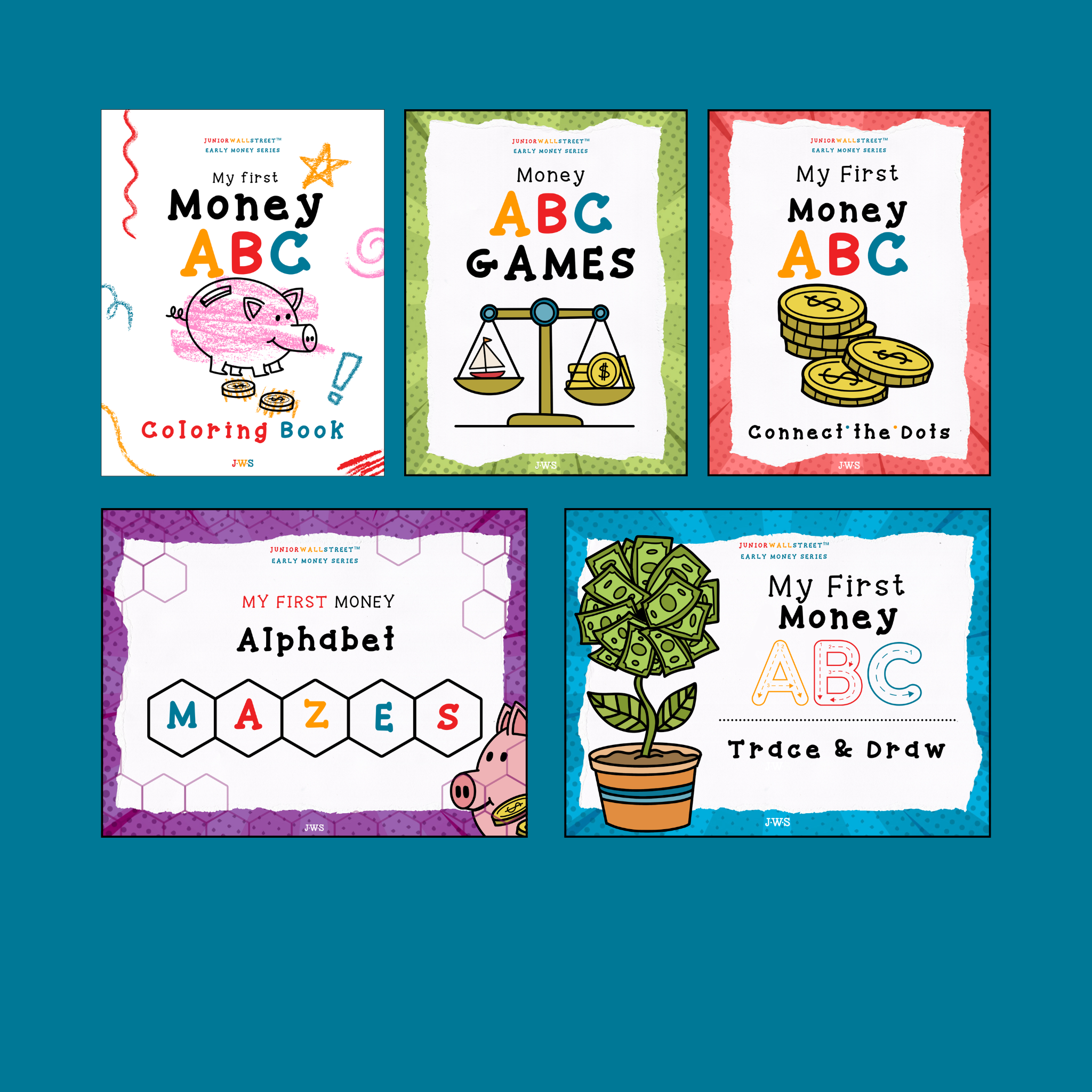 ABC's of Money - Early Money Activity Book Bundle